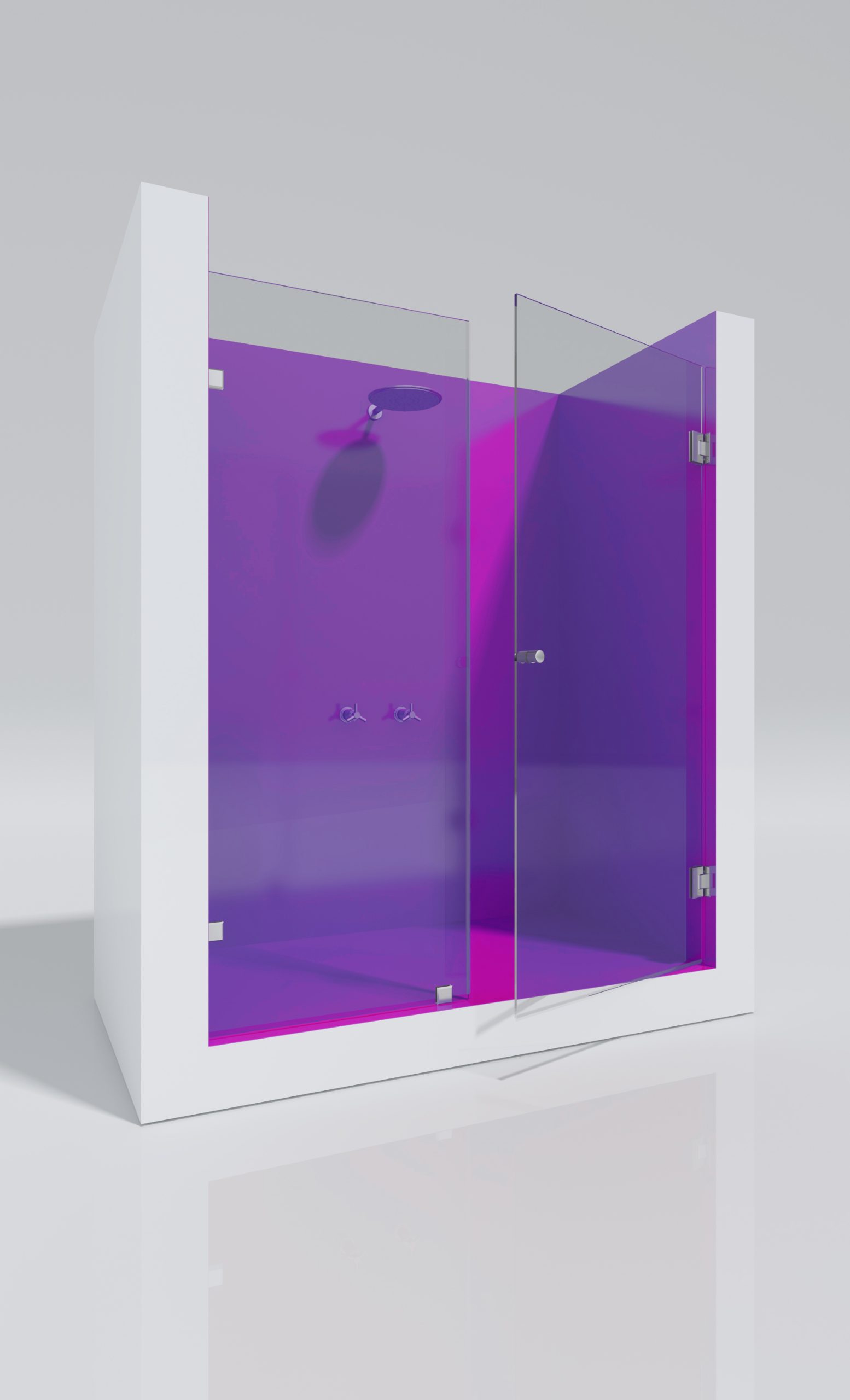 Shower Door Abatible